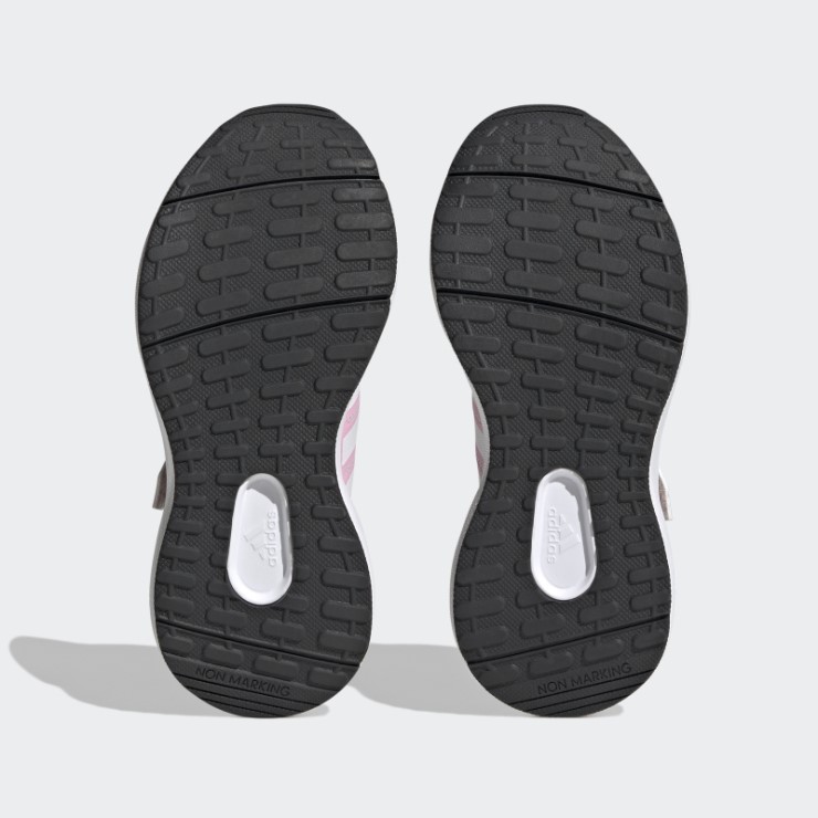 Adidas Fortarun 2.0 Cloudfoam Elastic Lace Top Strap Zapatos Gris