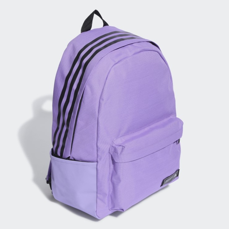 Mochila Adidas Classic 3 Rayas Violeta
