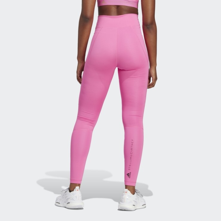 Rosa Adidas Por Stella Mccartney Leggins De Entrenamiento Truepurpose