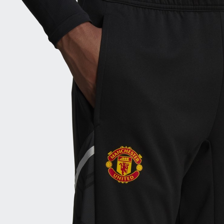 Adidas Manchester United Condivo 22 Pantalón De Chándal De Entrenamiento Negro