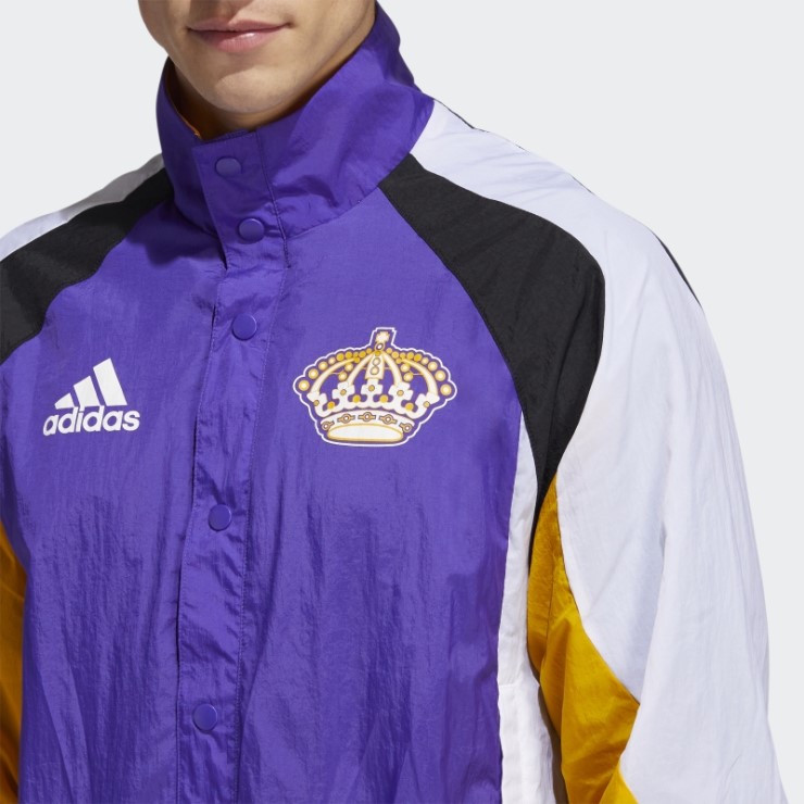 Adidas Kings Reverse Chaqueta Retro Violeta Oscuro