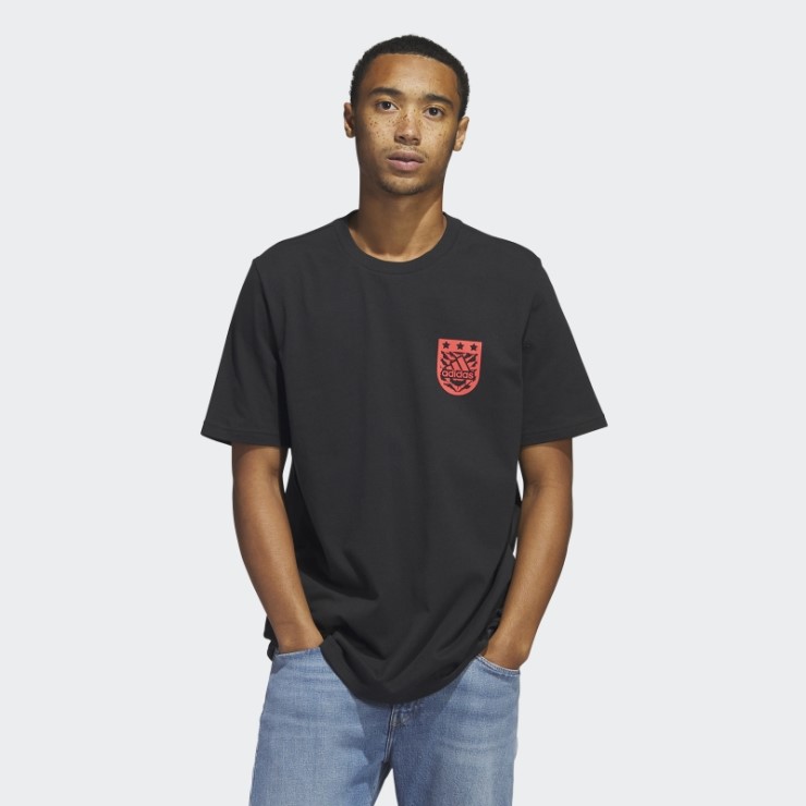 Camiseta Adidas Xpress Manga Corta Negra