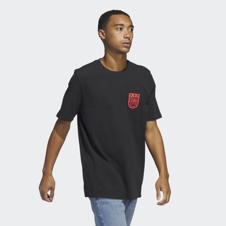 Camiseta Adidas Xpress Manga Corta Negra