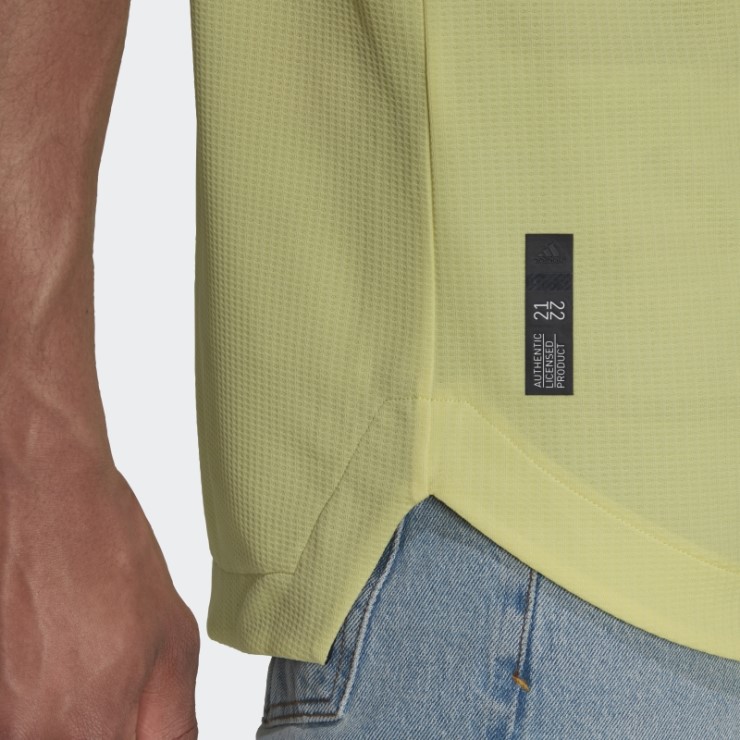 Camiseta Arsenal 21/22 Visitante Authentic Pearl Citrine Adidas