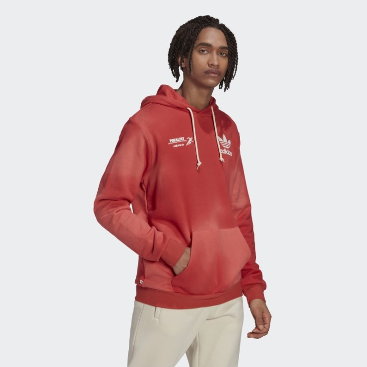 Sudadera Con Capucha Roja Adidas Mellow Ride Club