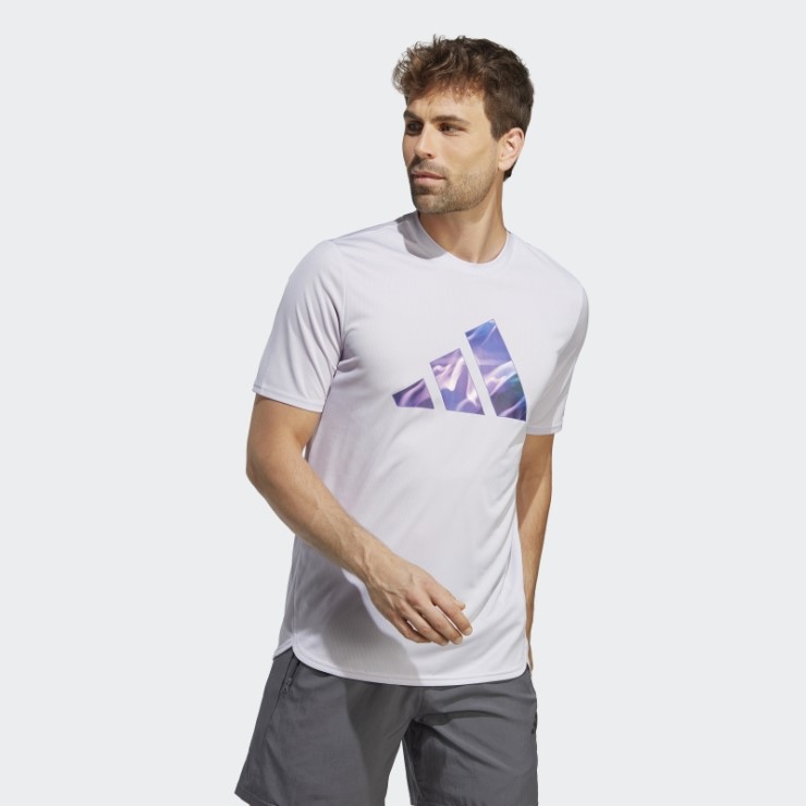 Camiseta De Entrenamiento Hiit Diseñada Para El Movimiento Plata Amanecer Adidas