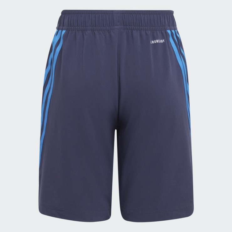 Azul Marino Adidas Aeroready Primegreen Shorts Tejidos Con 3 Rayas