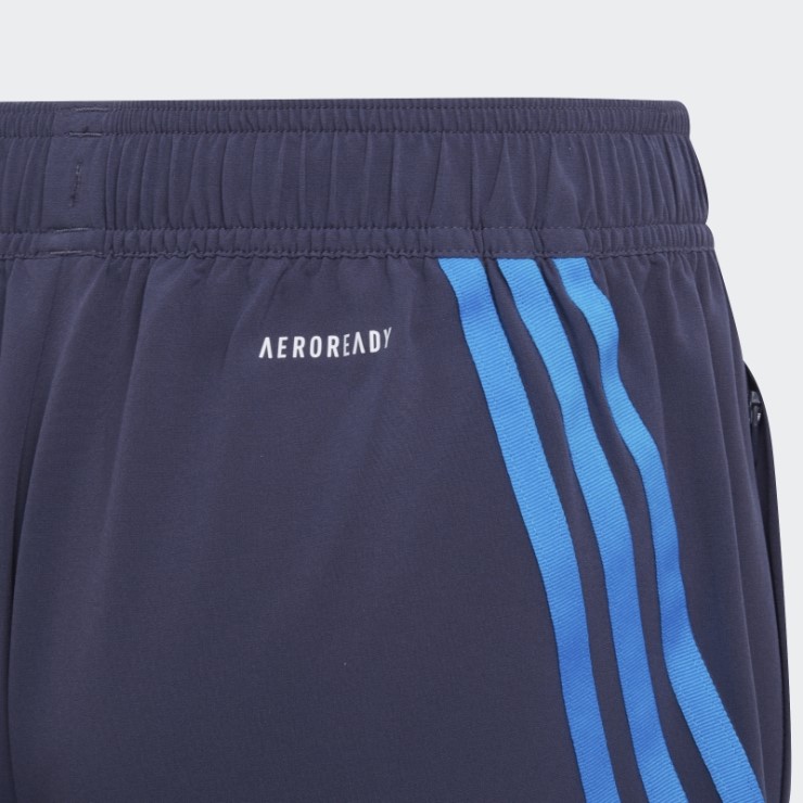 Azul Marino Adidas Aeroready Primegreen Shorts Tejidos Con 3 Rayas