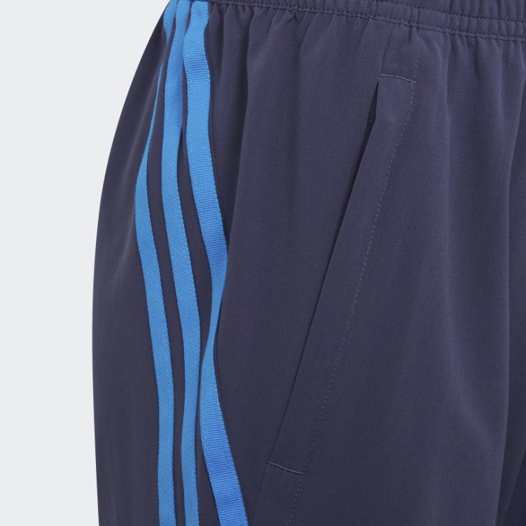 Azul Marino Adidas Aeroready Primegreen Shorts Tejidos Con 3 Rayas
