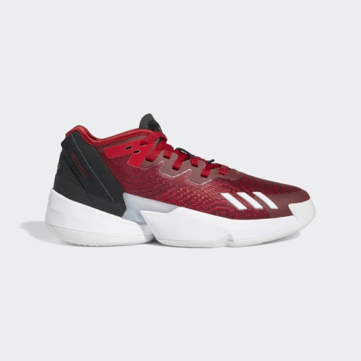 Don. Zapatillas De Baloncesto Número 4 Adidas Rojas