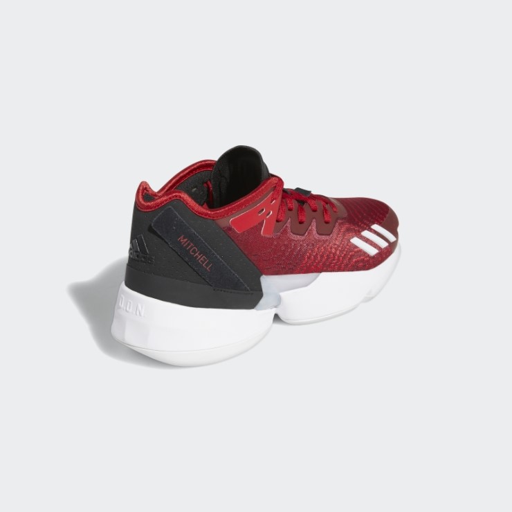 Don. Zapatillas De Baloncesto Número 4 Adidas Rojas