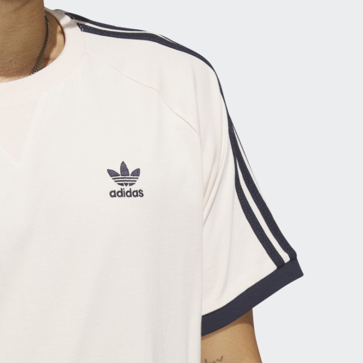 Camiseta Adidas Sst 3 Rayas Cuarzo