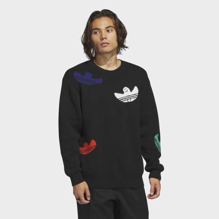 Suéter De Punto Shmoofoil (género Neutral) Adidas Negro