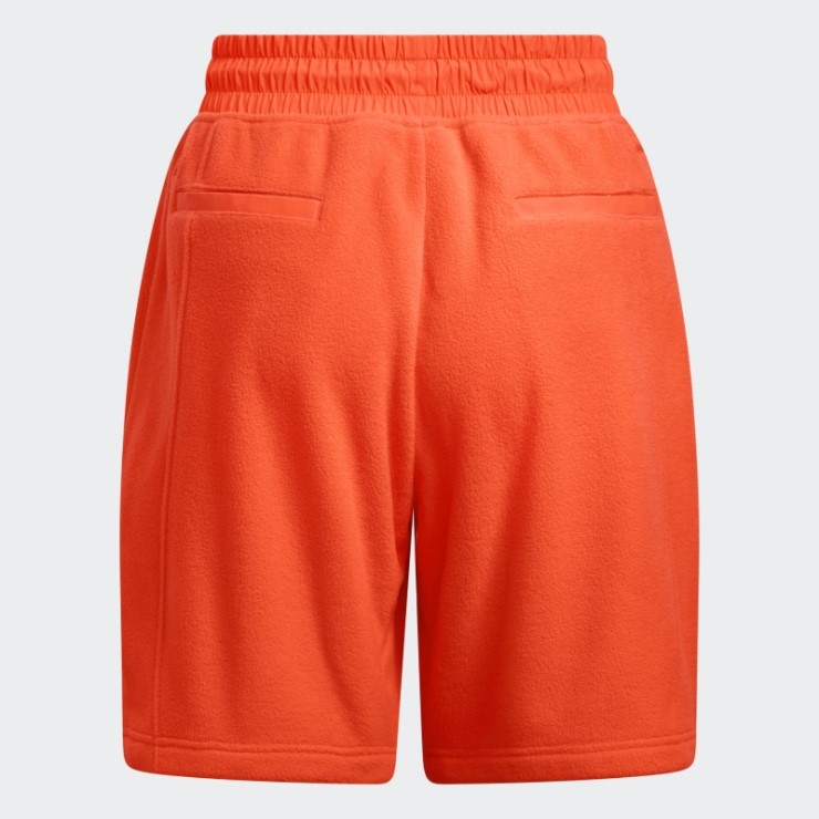 Pantalones Cortos Adidas Polar Fleece (todos Los Géneros) Naranja