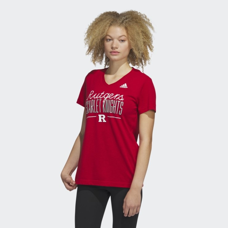 Camiseta Escarlata Caballeros Rojo Mel Adidas