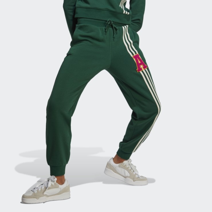 Pantalón De Chándal Originals 3 Rayas Adidas Verde Oscuro