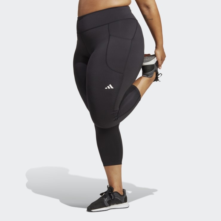Leggings Negros Adidas Dailyrun 7/8 (talla Grande)
