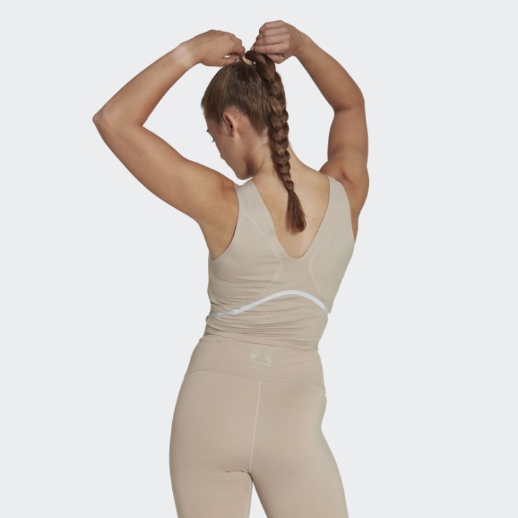 Camiseta Sin Mangas De Running Adidas Best Of Adi Gris