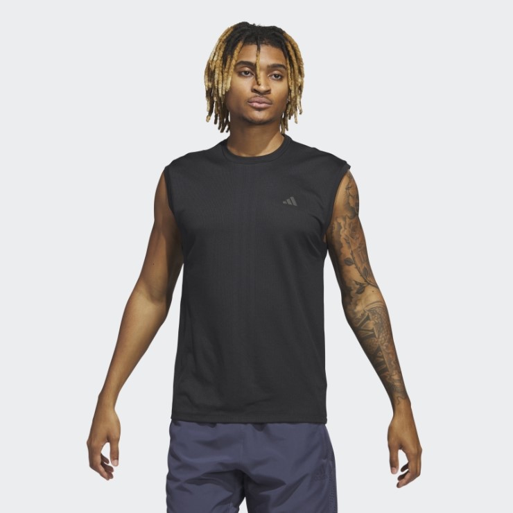 Camiseta Hiit De Entrenamiento Adidas Negra