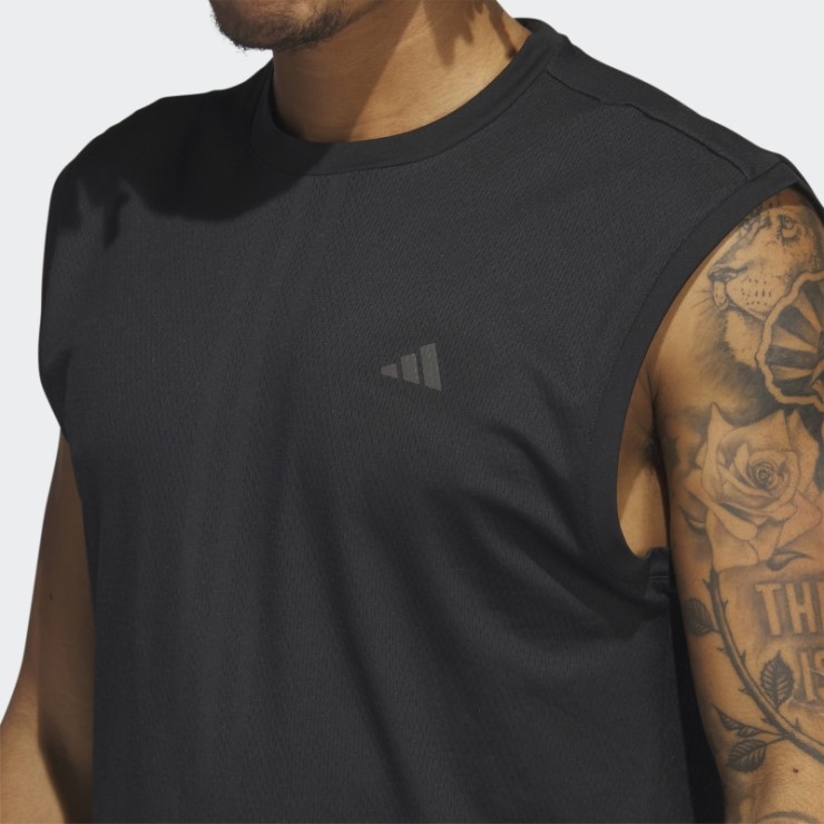 Camiseta Hiit De Entrenamiento Adidas Negra
