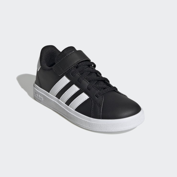 Adidas Grand Court Elastic Lace And Top Strap Zapatos Blanco