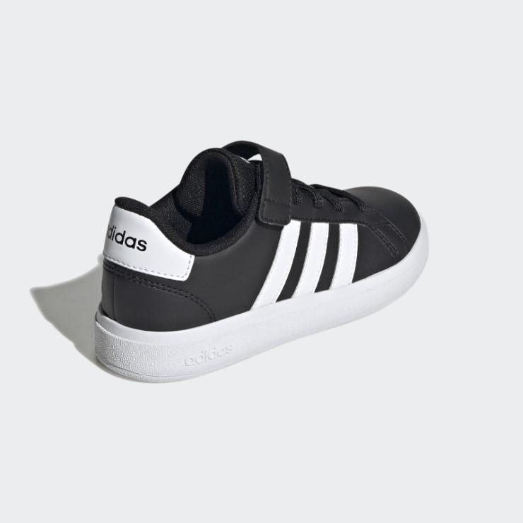Adidas Grand Court Elastic Lace And Top Strap Zapatos Blanco