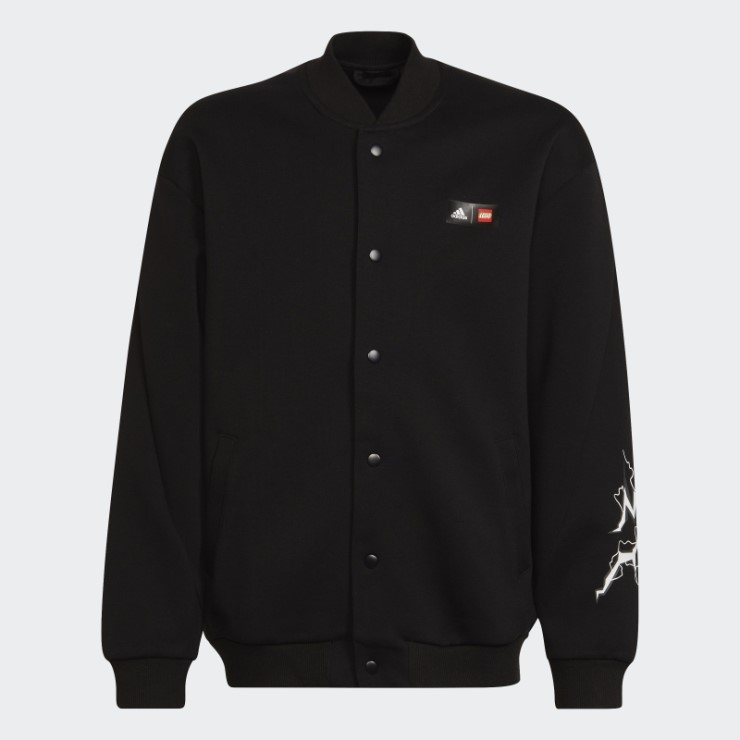 Chaqueta Bomber Negra Adidas X Lego Vidiyo