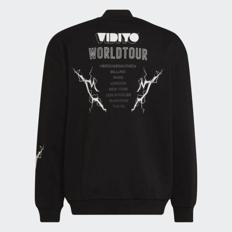 Chaqueta Bomber Negra Adidas X Lego Vidiyo