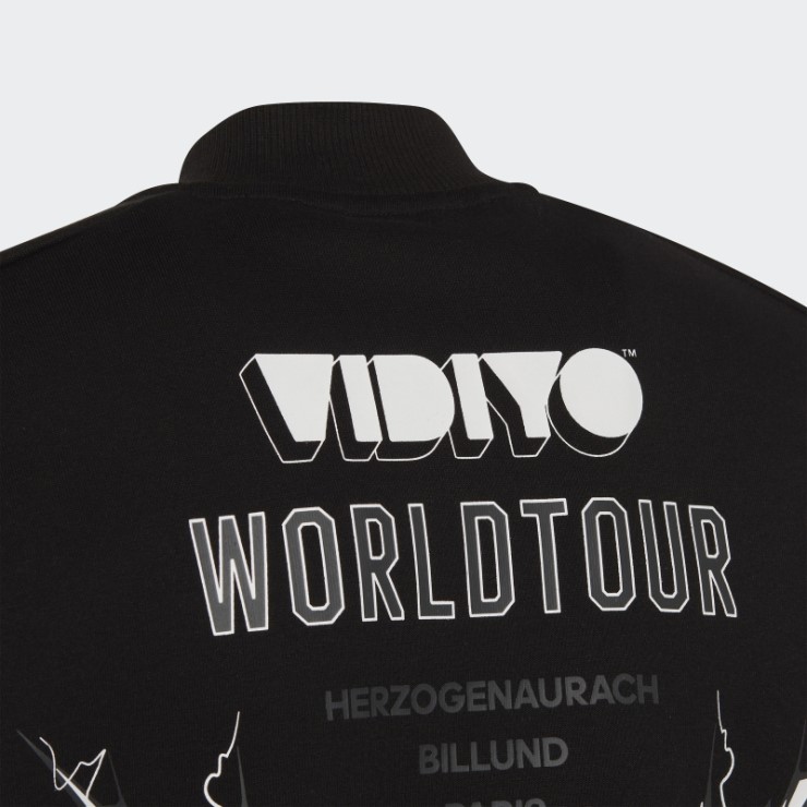 Chaqueta Bomber Negra Adidas X Lego Vidiyo