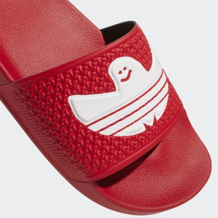 Chanclas Shmoofoil Adidas Escarlata