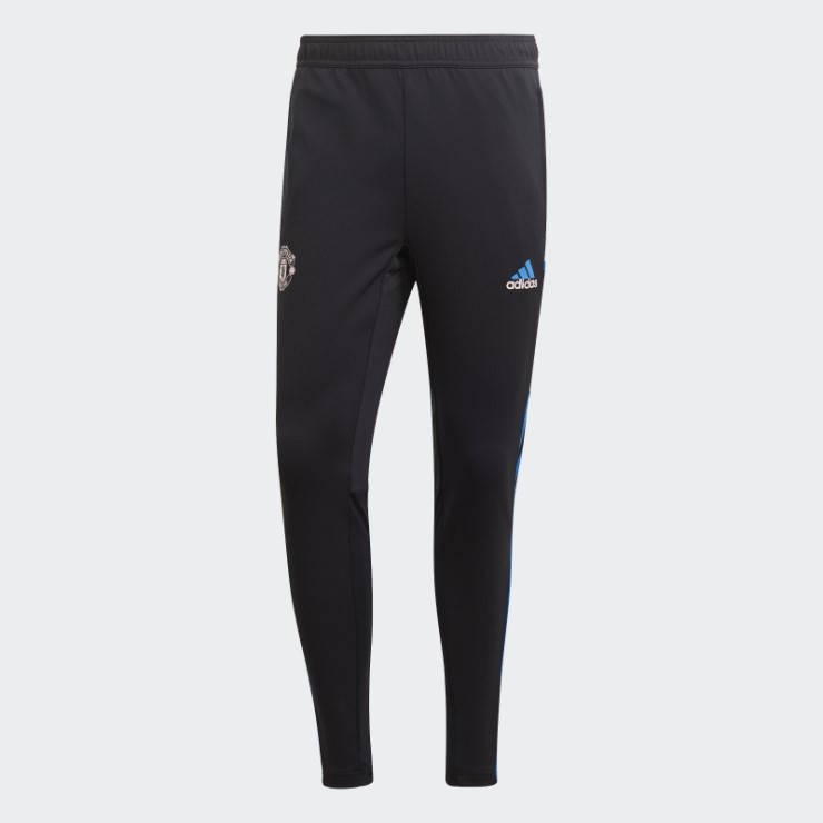 Adidas Manchester United Condivo 22 Pantalón De Chándal De Entrenamiento Resplandor Azul Elegante
