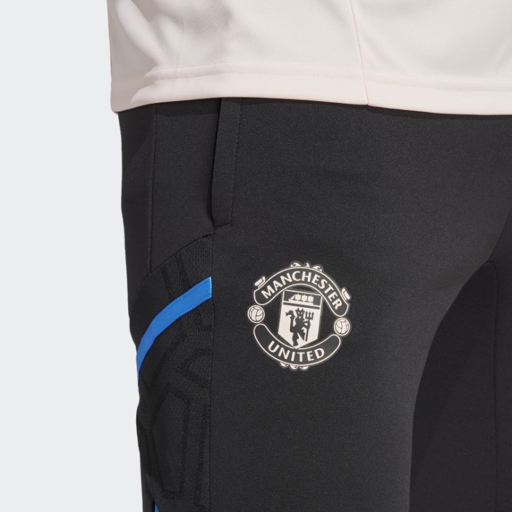 Adidas Manchester United Condivo 22 Pantalón De Chándal De Entrenamiento Resplandor Azul Elegante