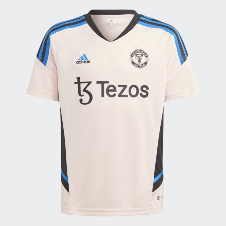 Camiseta De Entrenamiento Adidas Manchester United Condivo 22 Rosa Icey