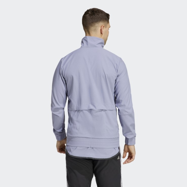 Chaqueta Ciclista The Trackstand Plata Violeta Adidas