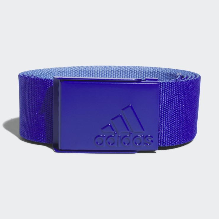 Adidas Golf Cinturón Tejido Reversible Azul
