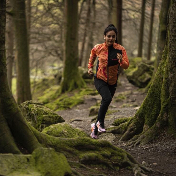 Zapatillas Terrex Agravic Ultra Bca Trail Running Lila Adidas