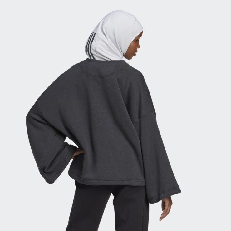 Sudadera Adidas Studio Lounge Polar Carbono