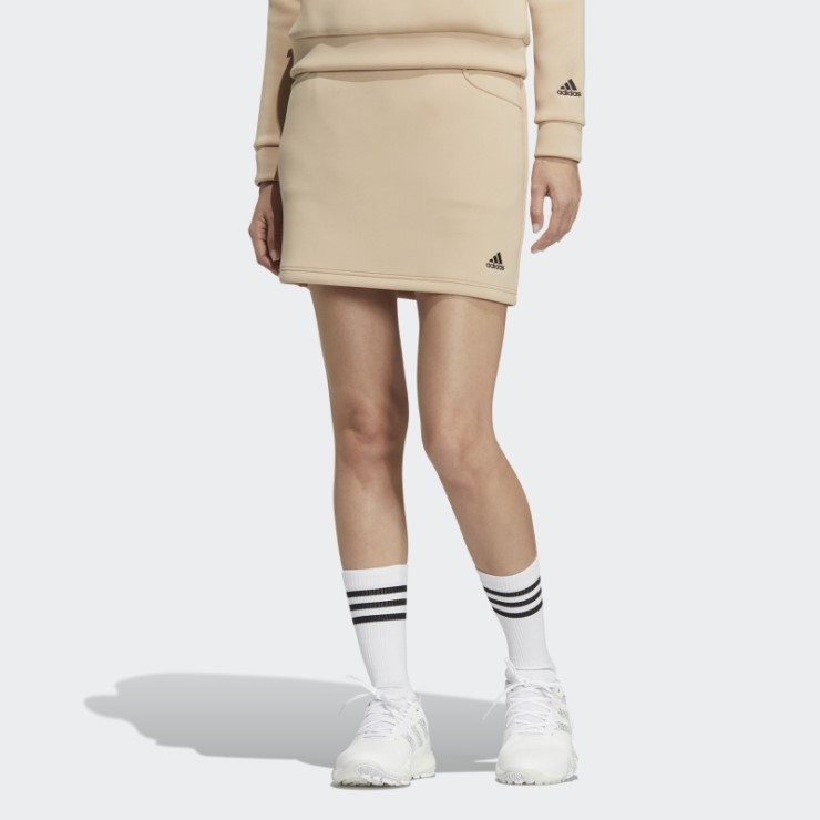 Falda 3 Barras Adidas Beige