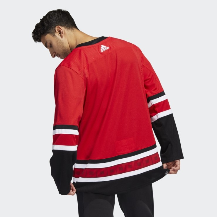 Camiseta Roja De Local De Huracanes Auténtica Adidas