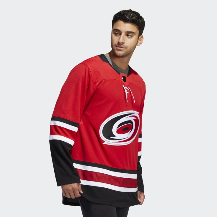 Camiseta Roja De Local De Huracanes Auténtica Adidas