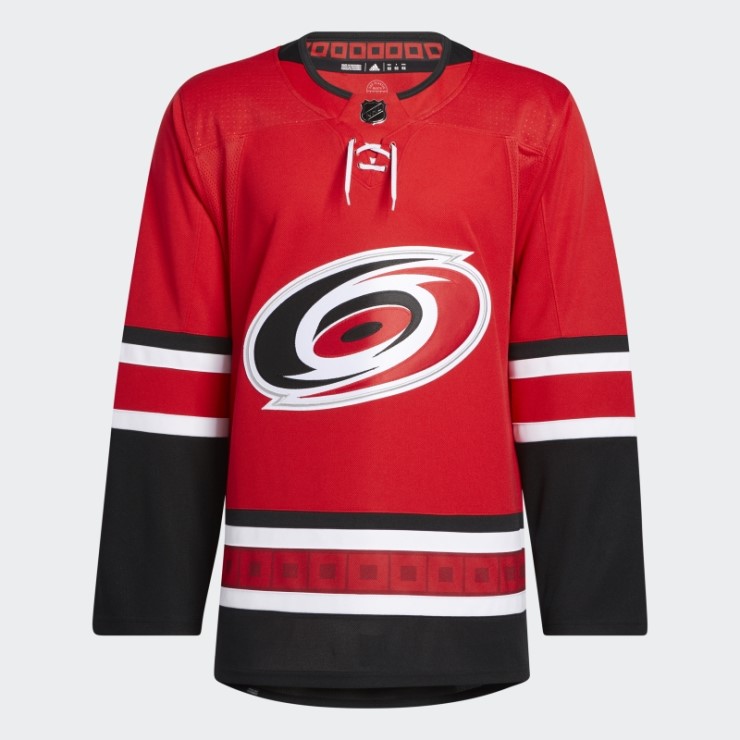 Camiseta Roja De Local De Huracanes Auténtica Adidas