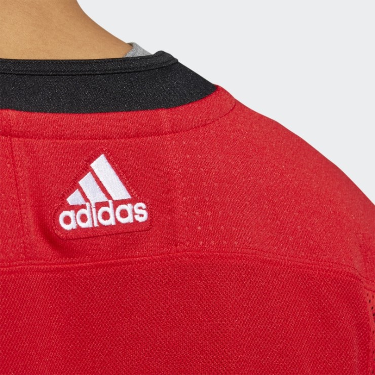 Camiseta Roja De Local De Huracanes Auténtica Adidas