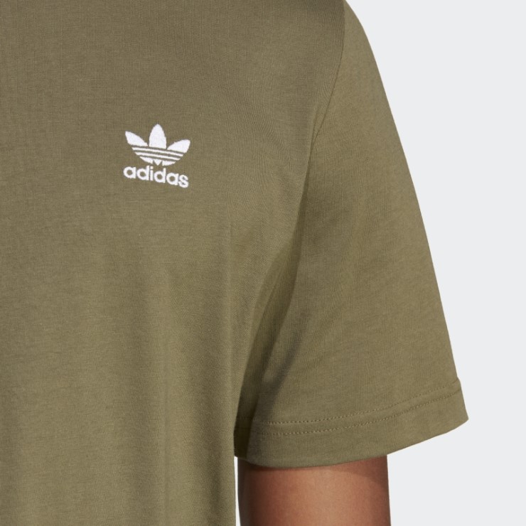 Camiseta Adidas Trefoil Essentials Verde Oliva
