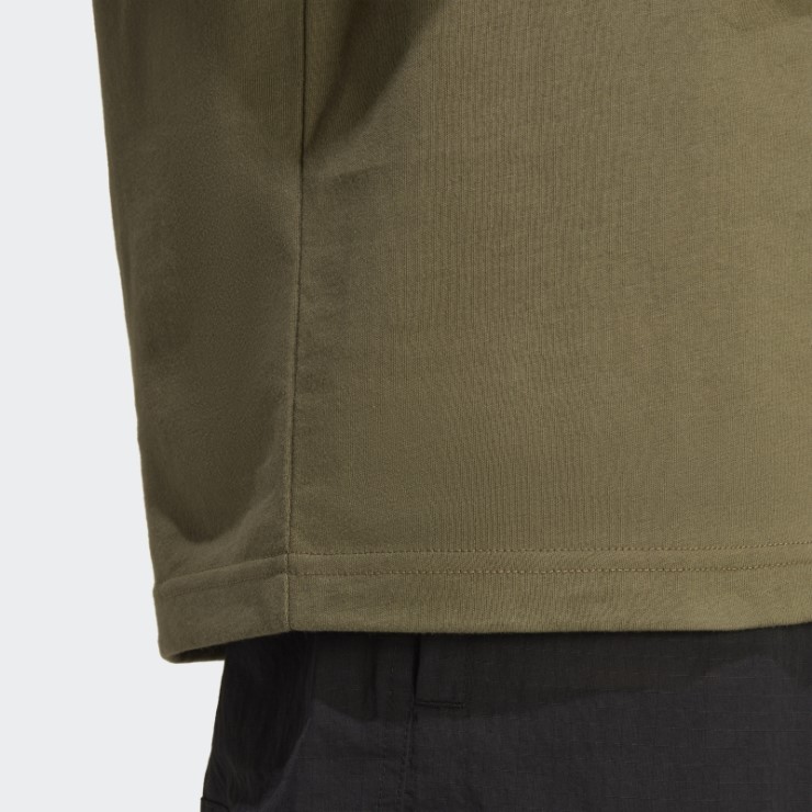 Camiseta Adidas Trefoil Essentials Verde Oliva