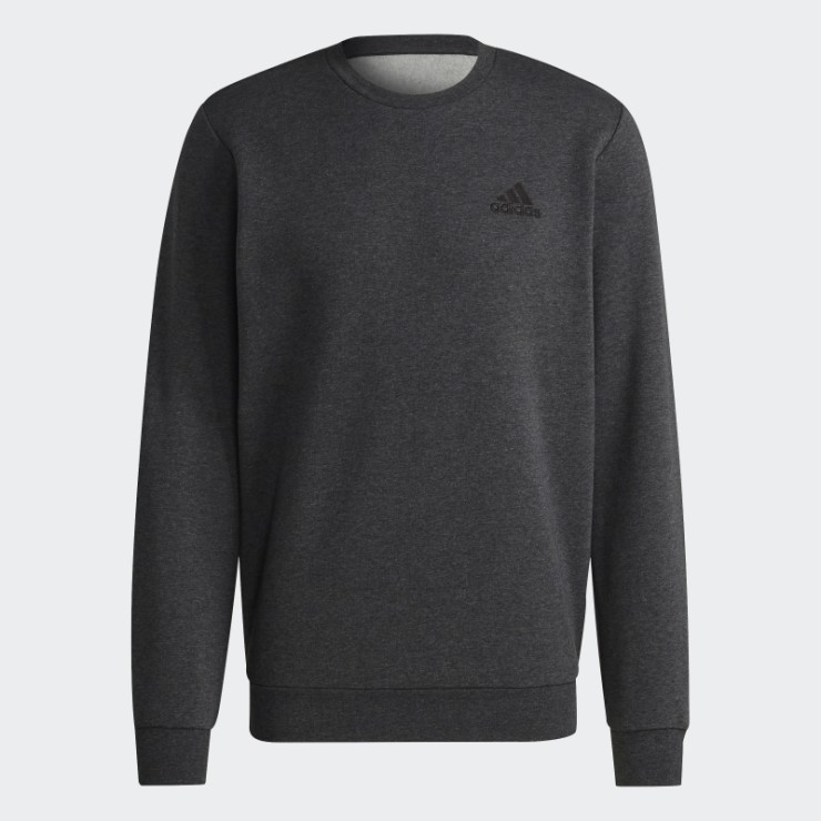 Sudadera Adidas Essentials Gris Oscuro Jaspeado
