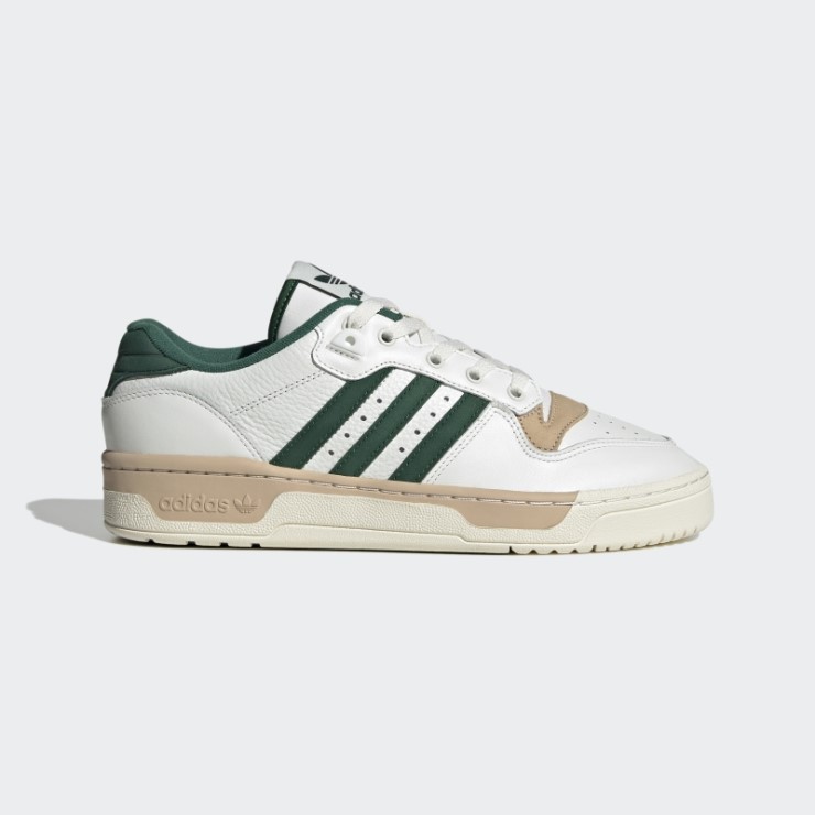 Zapatillas Adidas Rivalry Bajas Verde Oscuro