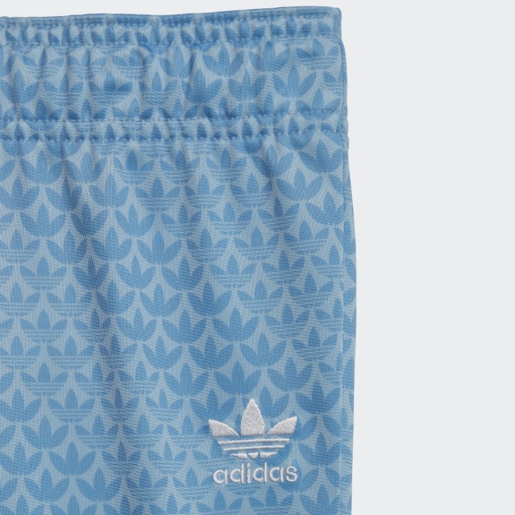 Chándal Azul Con Estampado De Monograma Adidas