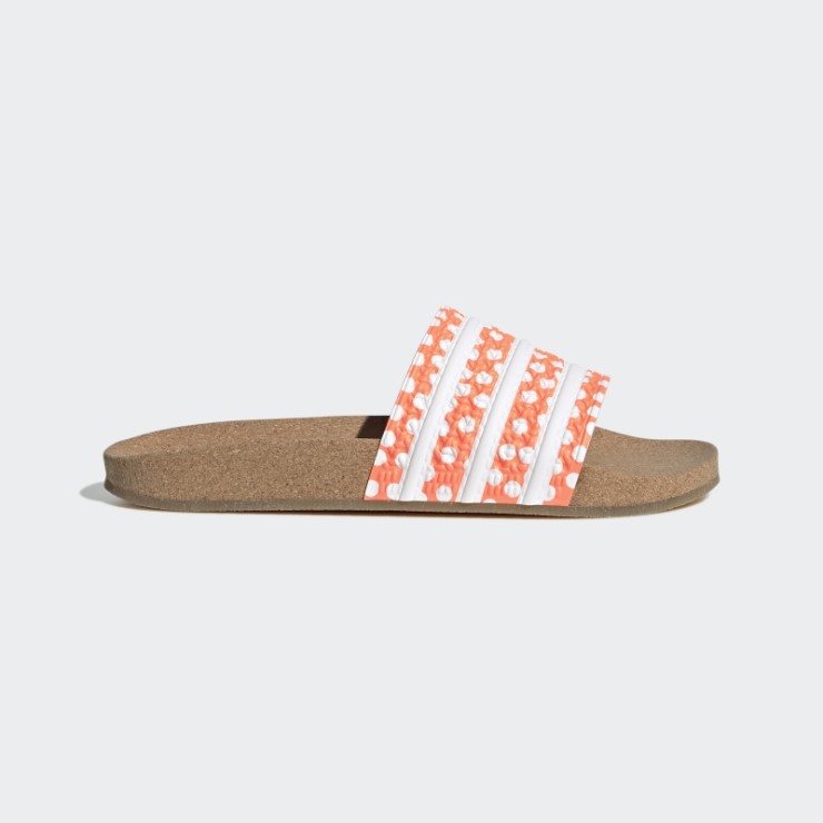 Chanclas Adilette Adidas Beam Naranja