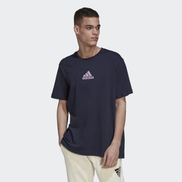 Camiseta Adidas Nature Graphic Tinta