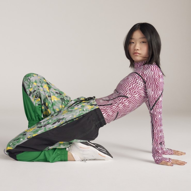 Adidas By Stella Mccartney Truepurpose Estampado Manga Larga Blanco